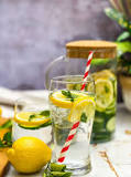 When should I drink cucumber and lemon water?
