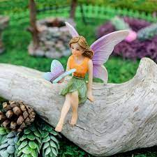 Fairy With Erfly Fairy Garden