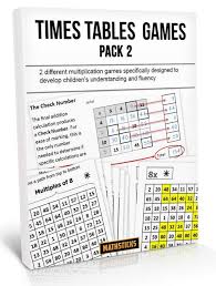 times tables games pack 2