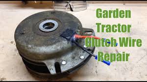 Otherwise, the structure won't function as it ought to be. Cub Cadet Ripped Wire Electrical Clutch Repair Youtube