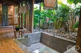 Outdoor Bathroom Design Bali House