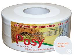 Giấy vệ sinh Posy, cuộn công nghiệp, lau tay cho cơ quan giá rẻ tại Hà Nội