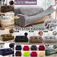 1 2 3 4 Seaters Thick Sofa Covers Plush