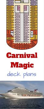 carnival magic deck plans cruise