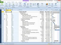 Microsoft Project 2010 Work Breakdown Structure Numbering