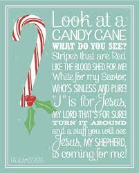 Have you heard about what the candy cane represents? Candy Cane Poem Candy Cane Poem Candy Cane Christmas Fun