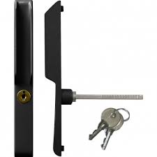 Patio Door Handle Set With Keyed Lock