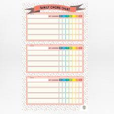 Little Dots Chore Chart For Multiple Kids By Cheerful Charts