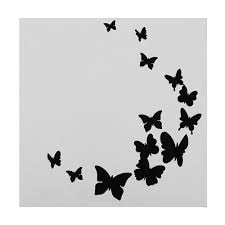 Butterfly Stencil Cake Decorating Tools