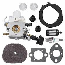 If you can adjust a lawn mower carburetor, you can adjust a string trimmer, chainsaw and blower carburetor, because the procedure is almost the same. Pan300 Carburetor With Tune Up Kit Replacement For Stihl Blower Sh56 Sh56c Sh86 Sh86c Bg86 Bg86ce Bg86z Bg86cez Zama C1m S261b 42411200616 4241 120 0616 Leaf Blower Carb Toyboxtech