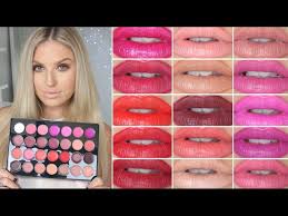 makeup geek iconic lipsticks plush