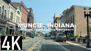 Muncie, Indiana 4K Street Tour - Filming Interrupted By Police Escort - The  Home of Ball State Univ. - YouTube