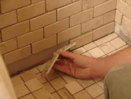 install tile in a bathroom shower