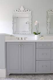 Bathroom Cabinets Painted Gray