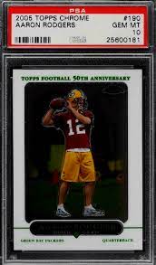 2006 bowman #73 aaron rodgers: Aaron Rodgers Rookie Card Value Best Cards And Investment Outlook