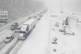Snowy Ordeal on I-95 in Virginia ...