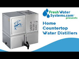 home countertop water distillers you