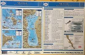 Baja Directions Fishing Charts Map Of Baja Mexico Sur