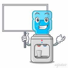 bring board cartoon water cooler for