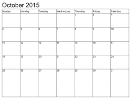 October 2015 Calendar Word Image Yxwq With Editable Calendar