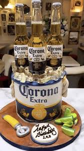 bottles up corona cake cakeaway