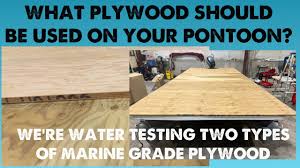 plywood should i install on my pontoon