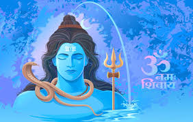 lord shiva blue hd wallpaper