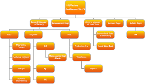 Company Organization Chart Professional In Mobile Phone