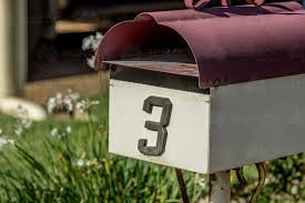 Get the best deal for mailbox numbers from the largest online selection at ebay.com. Image Of Mail Box In Town Number 3 Austockphoto