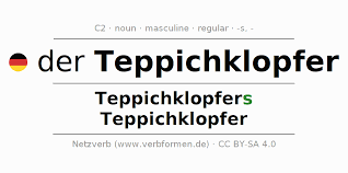 declension german teppichklopfer