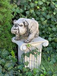 Bulldog Statue Bulldog Figurine Garden