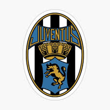 De sticker kan eenvoudig aangebracht en verplaatst worden. Juventus Logo Stickers Redbubble