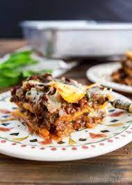 puerto rican sweet plantain lasagna