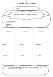 Descriptive Paragraph Graphic Organizer 