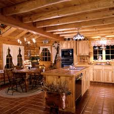 log home kitchen counter choices real