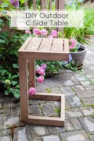 Diy Outdoor C Side Table Plans Pine