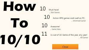 game dev ty how to make a 10 10
