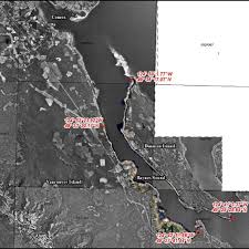 Baynes Sound Intertidal Study Area Between Eastern Mainland