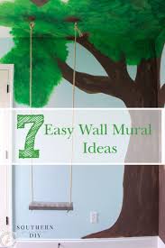 7 easy wall mural ideas room reveals