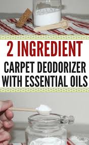 carpet deodorizer with essential oils