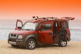 the honda element has an incredibly