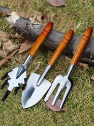 3pcs Stainless Steel Gardening Tool Set