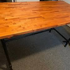 Plus, amazing gadgets that allow you to transform your current set up. Butcher Block Maple Desk Top 25 30 Wide Standing Etsy