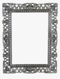 ornate picture frame png transpa