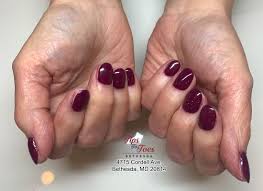 nail salon 20814 tips to toes nail