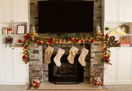 A Decorated Mantel