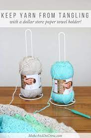 Check out these 15 diy yarn storage ideas that will help you keep those fluffy balls and skeins clear those shoes out and use it to store your yarn instead! Inexpensive Diy Yarn Holders From Household Items Make Do Crew