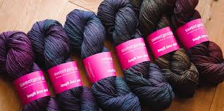 Sweetgeorgia Yarns Artisan Hand Dyed Luxury Yarn And