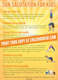 yoga for kids sun salutation for kids