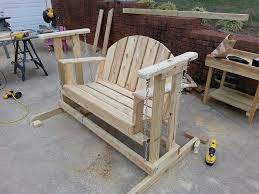 how to build a porch swing glider